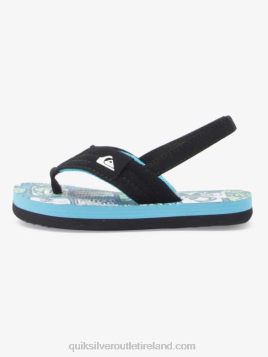 Boys Quiksilver Molokai Layback Sandals N02TD2032 blue 4