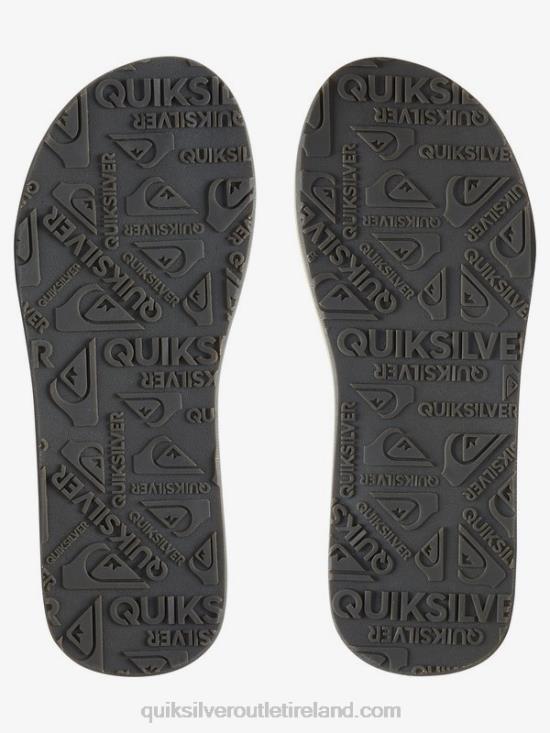 Men Quiksilver Carver Nubuck Sandals N02TD919 demitasse - solid