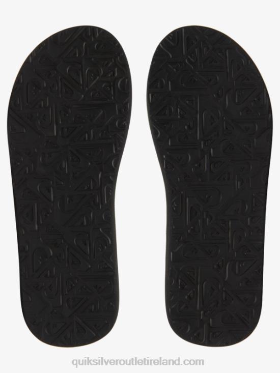 Men Quiksilver Carver Print Sandals N02TD613 green 1