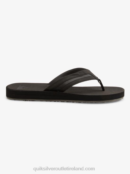 Men Quiksilver Carver Squish Luxe Sandals N02TD1830 black/grey