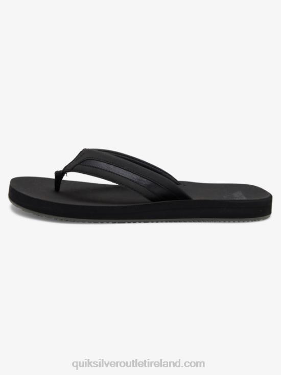 Men Quiksilver Carver Squish Luxe Sandals N02TD1830 black/grey
