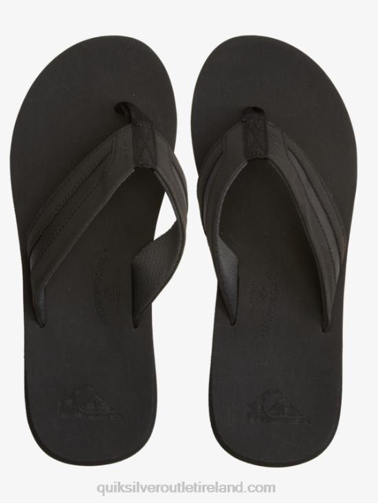 Men Quiksilver Carver Squish Luxe Sandals N02TD1830 black/grey
