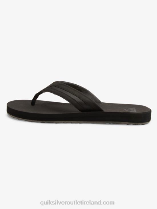 Men Quiksilver Carver Squish Luxe Sandals N02TD1830 black/grey