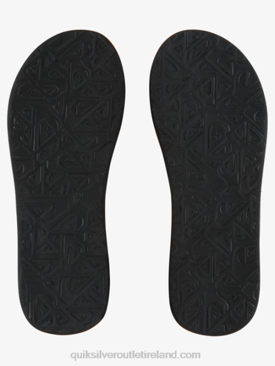 Men Quiksilver Carver Squish Sandals N02TD938 black