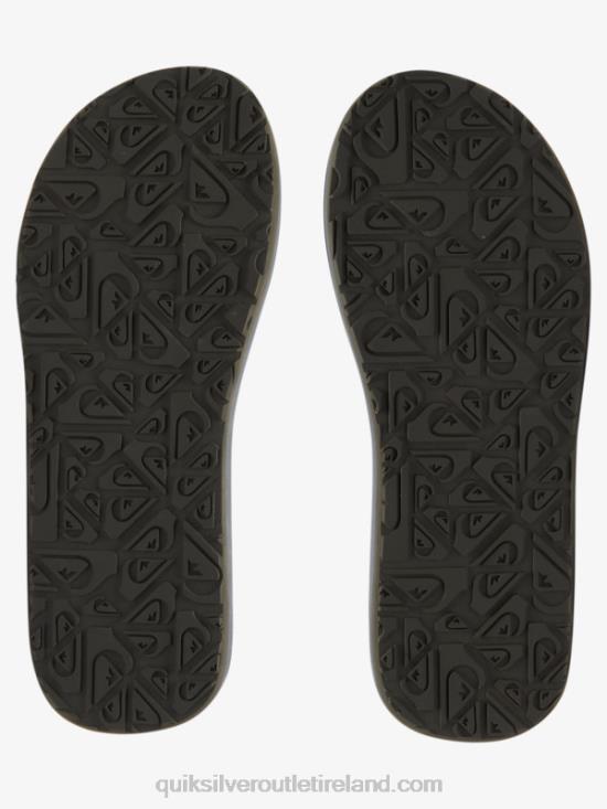 Men Quiksilver Carver Suede Core Sandals N02TD879 black