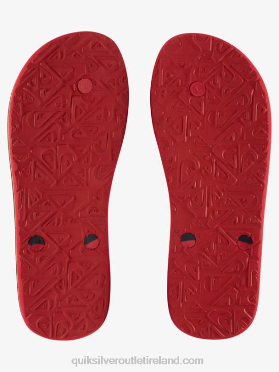 Men Quiksilver Haleiwa Core Flip-Flops N02TD949 black