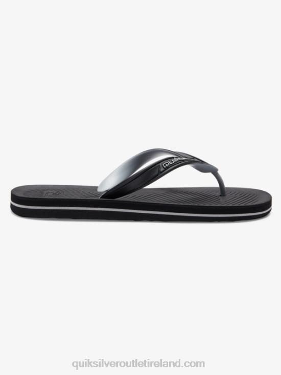 Men Quiksilver Haleiwa Core Flip-Flops N02TD951 black