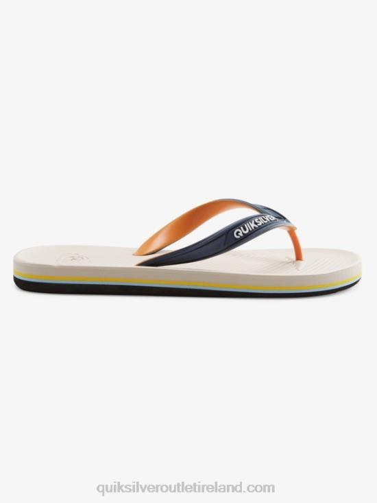 Men Quiksilver Haleiwa Flip-Flops N02TD1651 blue 1
