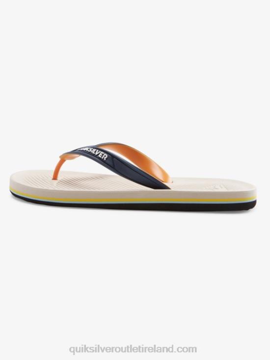 Men Quiksilver Haleiwa Flip-Flops N02TD1651 blue 1