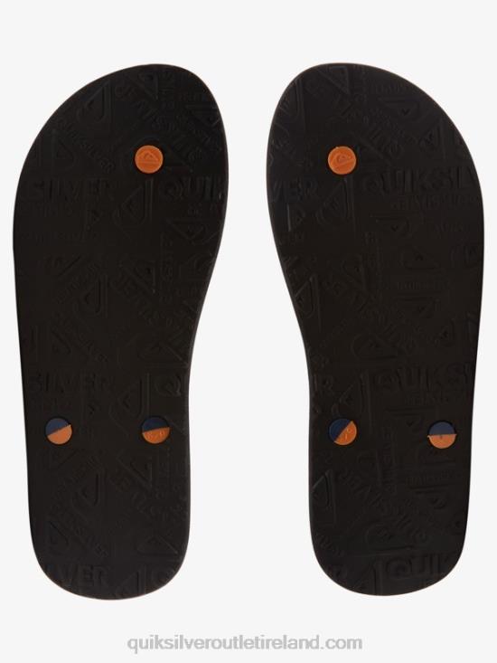 Men Quiksilver Haleiwa Flip-Flops N02TD1651 blue 1