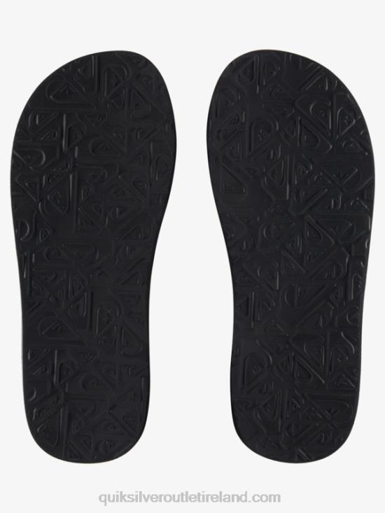 Men Quiksilver Lanai Flip-Flops N02TD1792 black