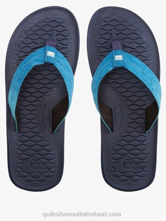 Men Quiksilver Lanai Flip-Flops N02TD1795 blue 3
