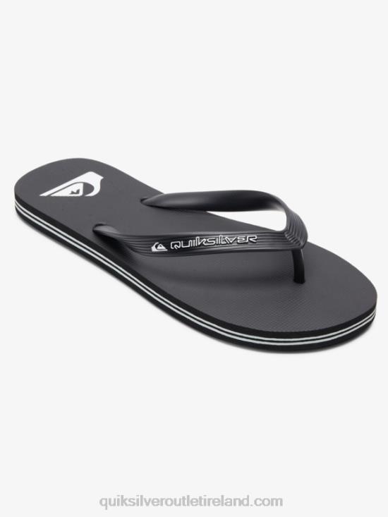 Men Quiksilver Molokai Core Flip-Flops N02TD592 black