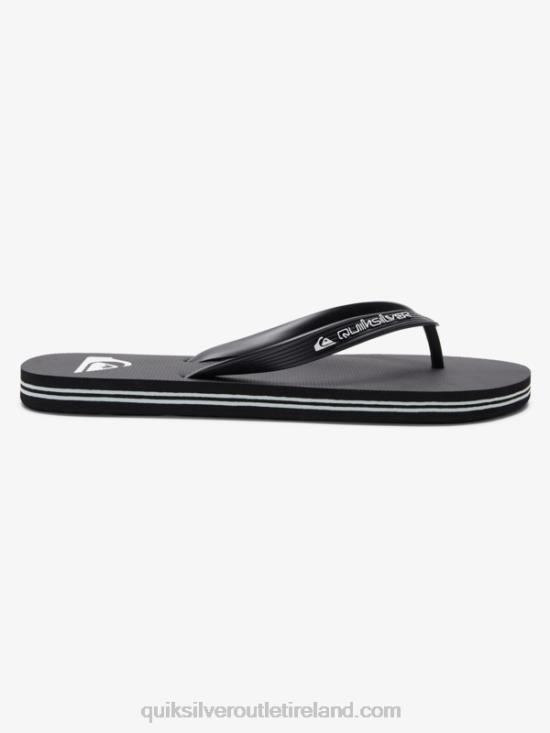Men Quiksilver Molokai Core Flip-Flops N02TD592 black