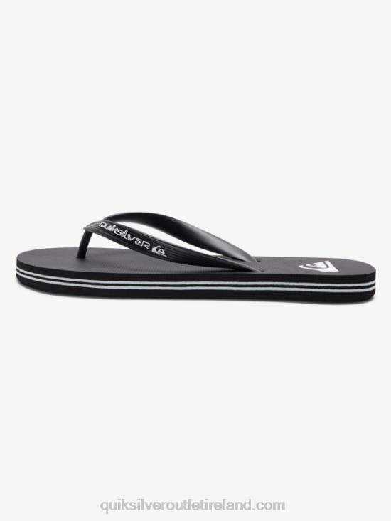 Men Quiksilver Molokai Core Flip-Flops N02TD592 black