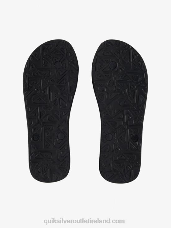 Men Quiksilver Molokai Core Flip-Flops N02TD592 black