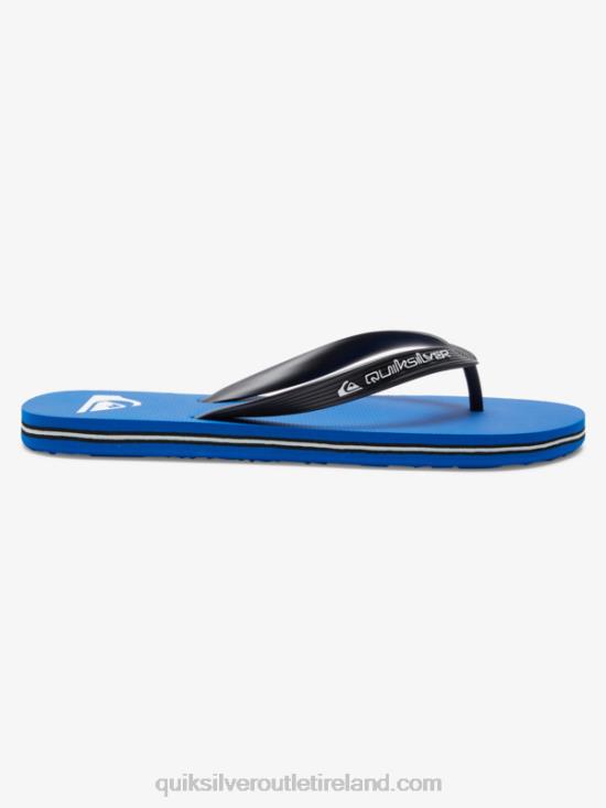 Men Quiksilver Molokai Core Flip-Flops N02TD593 blue 1