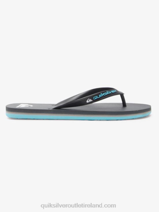 Men Quiksilver Molokai Core Flip-Flops N02TD594 grey 4