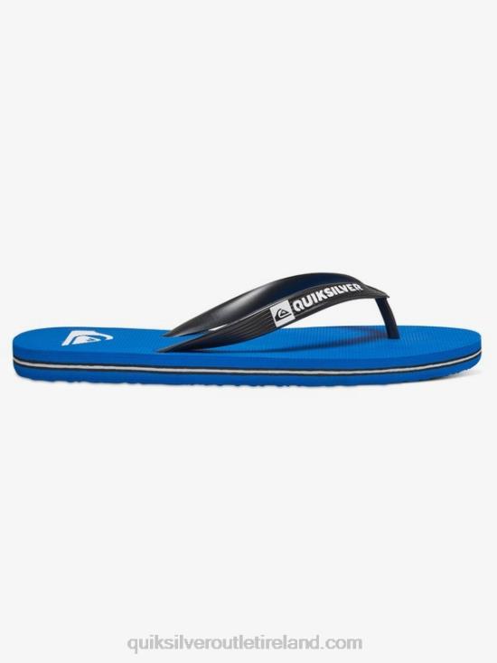 Men Quiksilver Molokai Flip-Flops N02TD1589 black/blue