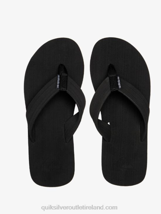 Men Quiksilver Molokai Layback Sandals N02TD1249 black/white