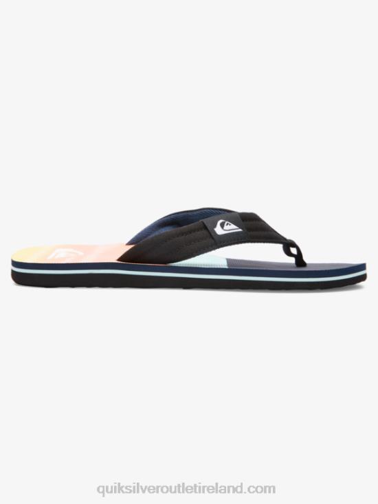 Men Quiksilver Molokai Layback Sandals N02TD1832 black/blue
