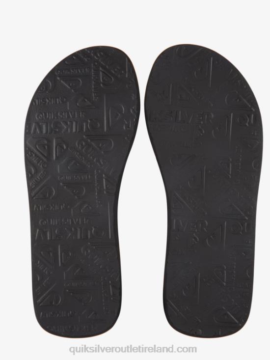 Men Quiksilver Molokai Layback Sandals N02TD1832 black/blue