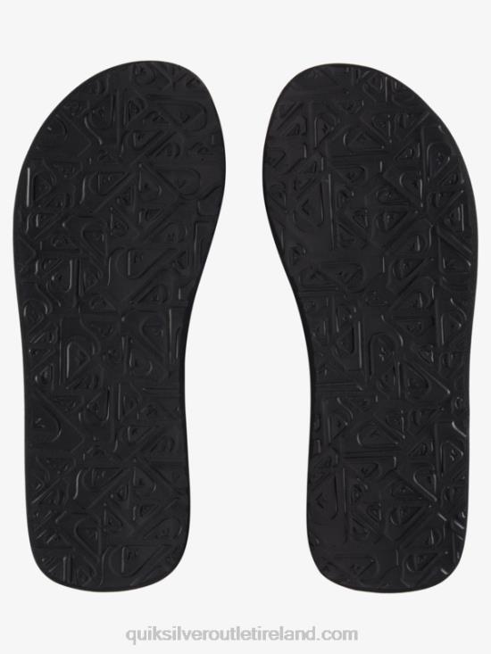 Men Quiksilver Molokai Layback Sandals N02TD500 black/grey