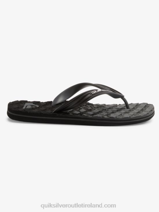 Men Quiksilver Oahuey Sandals N02TD745 grey 1