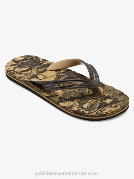 Men Quiksilver Oahuey Sandals N02TD746 green 2