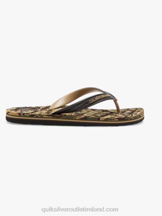 Men Quiksilver Oahuey Sandals N02TD746 green 2