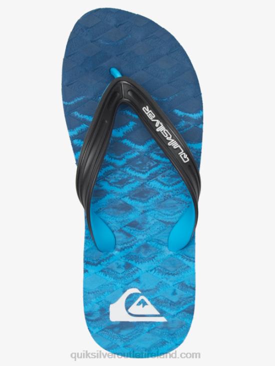 Men Quiksilver Oahuey Sandals N02TD747 blue 1