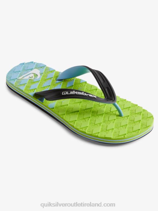 Men Quiksilver Oahuey Sandals N02TD748 green 1
