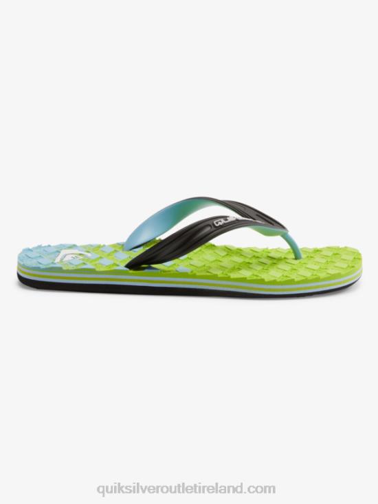 Men Quiksilver Oahuey Sandals N02TD748 green 1