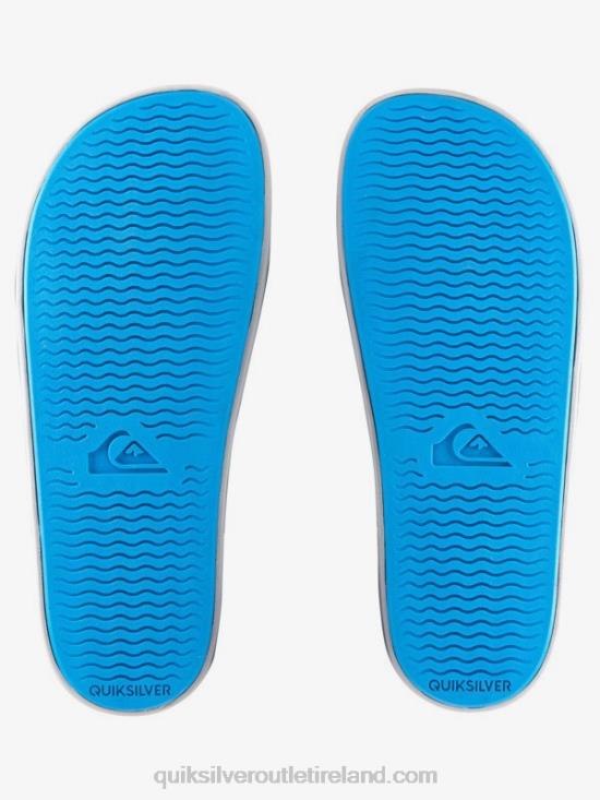 Men Quiksilver Rivi Double Adjust Sandals N02TD1079 grey/blue