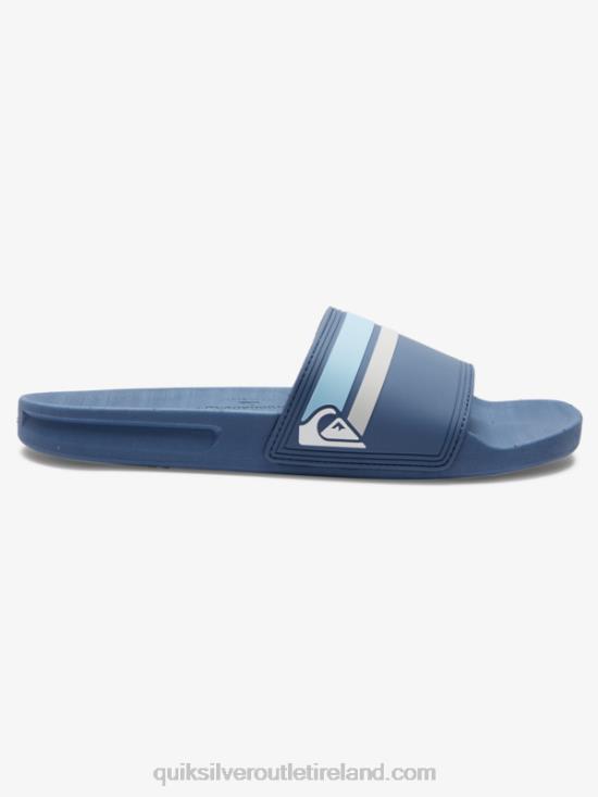 Men Quiksilver Rivi Slide Slider Sandals N02TD764 blue 7