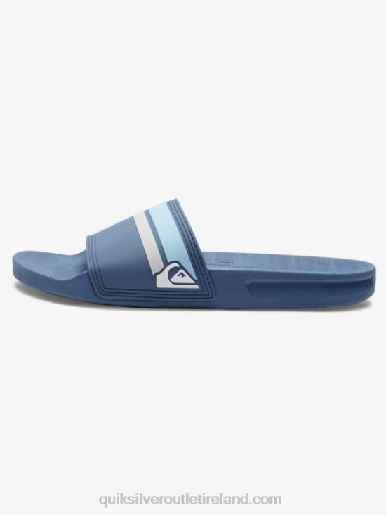 Men Quiksilver Rivi Slide Slider Sandals N02TD764 blue 7
