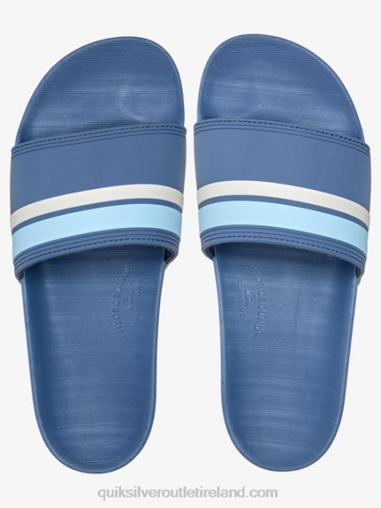 Men Quiksilver Rivi Slide Slider Sandals N02TD764 blue 7