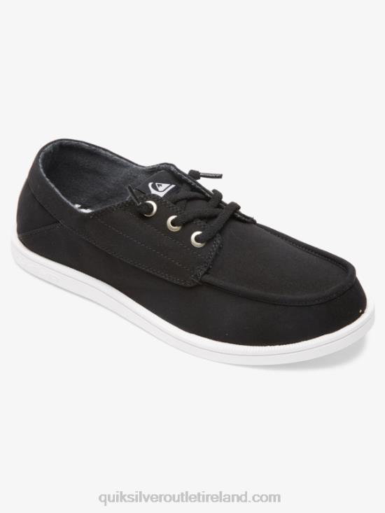 Men Quiksilver Harbor Dredged Shoes N02TD1884 black/white