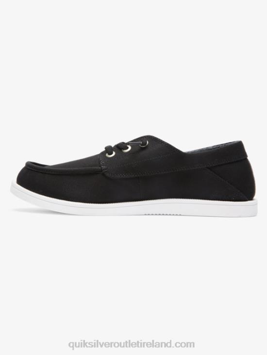 Men Quiksilver Harbor Dredged Shoes N02TD1884 black/white