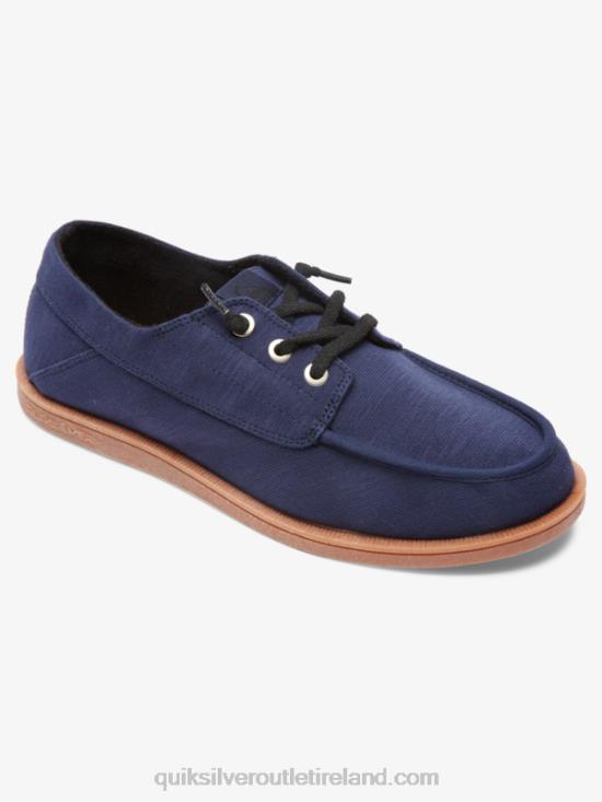 Men Quiksilver Harbor Dredged Shoes N02TD1885 blue/brown