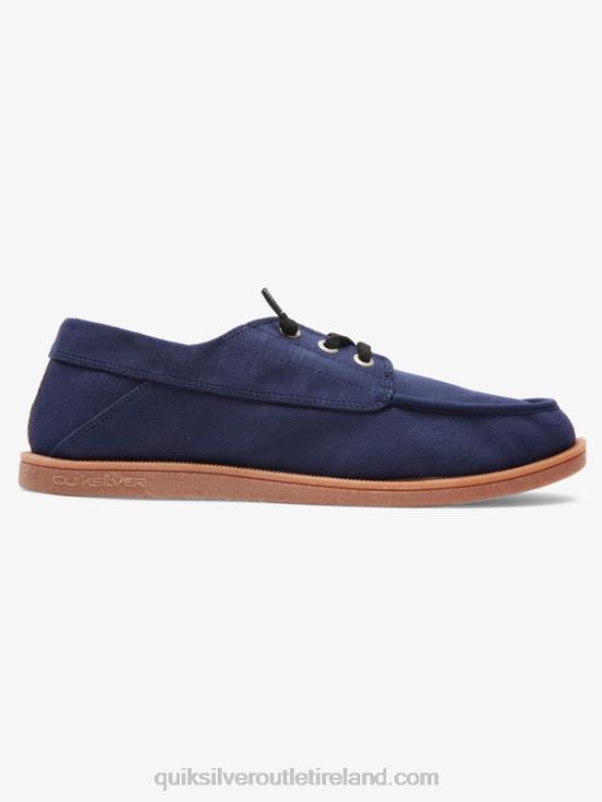 Men Quiksilver Harbor Dredged Shoes N02TD1885 blue/brown