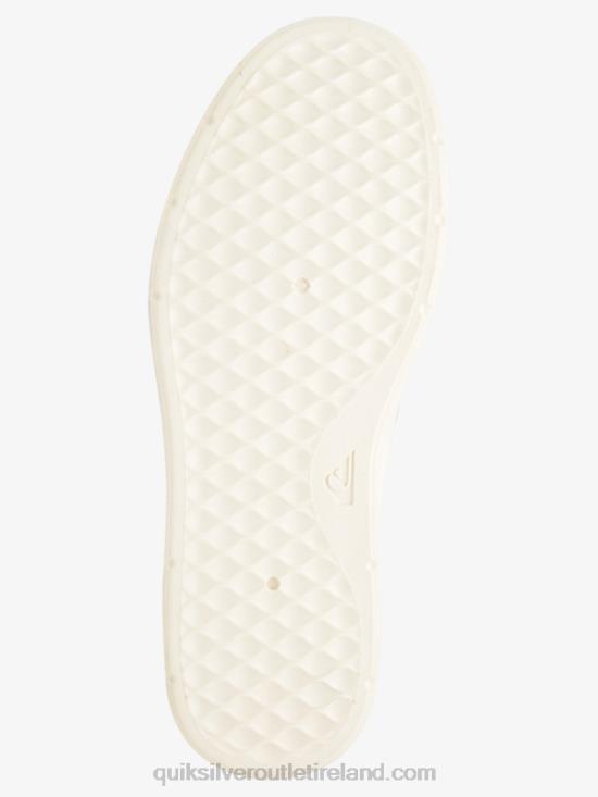 Men Quiksilver Harbor Wharf Slip-On Shoes N02TD1290 black/white